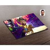 Resim Kişiye Özel Kovboy Karikatürlü Ahşap Puzzle-2 