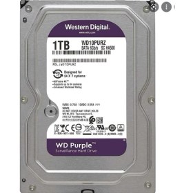 Resim Wd Güvenlik 1tb 5400RPM 64MB 3,5" Sata3 Harddisk WD10PURZ 