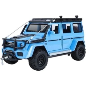 Resim Vardem Işıklı Sesli Kapıları Açılan Metal Çekbırak Off Road Mercedes Jeep Arabası Özel Yapım 