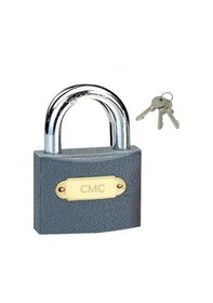 Resim Cmc 38 Mm Asma Kilit Gri Kısa-7514 