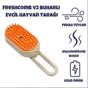 Resim FreshComb v2 Buharlı Evcil Hayvan Tarağı 