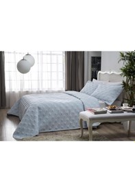 Resim Taç Yatak Örtüsü Seti Comfort Felix Pembe Çift Kişilik Pembe 