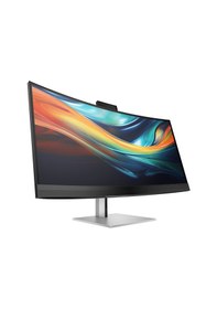 Resim HP 740PM 8Y2R2AA 39.7" 5 Ms 60 Hz Wuhd HDMI Type-C Dp USB Rj-45 Hoparlör Kamera IPS LED Video Konferans Monitör 