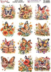 Resim Pirinç Dekopaj Kağıdı 30x42cm Pt-2063 