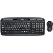 Resim logitech MK330 Kablosuz Q Trk Siyah Multimedya Klavye Mouse Set Set 920-003988 