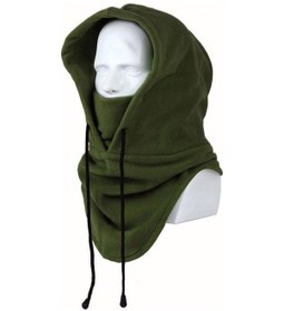 Resim Rüzgar Geçirmez Tam Yüz Kapatma Maske & Balaklava Yeşil 