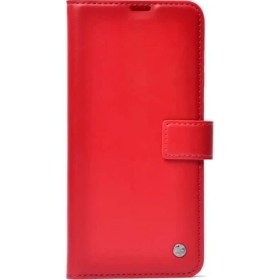 Resim Case Street Infinix Smart 5 Kılıf Kar Delüx Cüzdan Kartvizitli Standlı Kopçalı Kırmızı 
