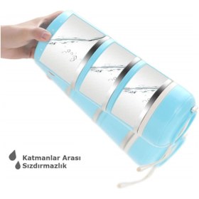 Resim WORTHBUY Yemek Termosu 3 Katman Sefer Tası 1,65 Lt 