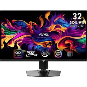 Resim Msı Mag 321upx Qd-oled 31.5" 0.03 Ms 4k 240 Hz Oyuncu Monitörü 