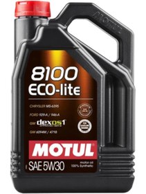 Resim Motul 8100 Eco-lite 5w-30 4 Litre 