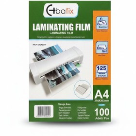 Resim Bafix A4 Laminasyon Filmi 125 Mic 100'lü 