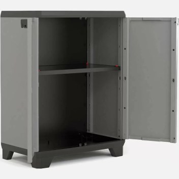 Temizlik Dolabı Gri