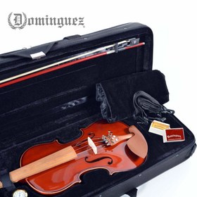 Resim Dominguez DVAR44CRG Gül Viyola (4/4) | Tam Boy Öğrenci Seti Sıcak Viyola Tonu 