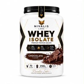 Resim NIVALIS LABS Whey Isolate Premium Protein Isolate Çikolata Aromalı 2100g 70 Servis 