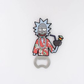Resim Poparms Rick And Morty - Rick Collectible Lisanslı Manyetik Şişe Açacağı 