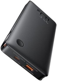 Resim Baseus Airpow Lite Power Bank 10000mAh 22.5W Dual-Cable Cosmic Black 