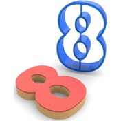 Resim 8 Rakamı Polikarbon Kurabiye Kalıbı (553203202) 