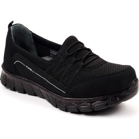 Resim Forelli 61014-G Siyah Kadın Spor Ayakkabı 