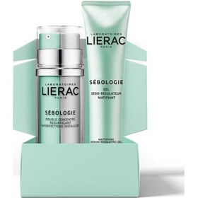Resim Lierac Sebologie Double Concentrate + Gel Set 