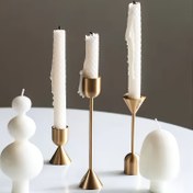 Resim 3 veya 6 adet Şık Metal Mumluk Seti, Çok Amaçlı Bayramlık Masaüstü Dekor - Noel, Cadılar Bayramı, Paskalya, Hanuka, Şükran Günü için mükemmel, Ev ve Otel Dekoru, Dayanıklı, Kolay Montaj, (Mumlar Dahil Değildir) - Ev Mutfak Eşyaları, En İyi Noel İçin, Şükran Günü İçin Mükemmel 