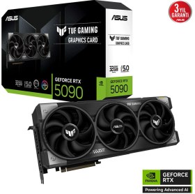 Resim Binbir Göz Bilgisayar Asus TUF-RTX5090-32G-GAMING RTX5090 32GB Gddr7 512BIT 3x Dp 2x HDMI 