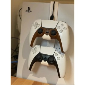 Resim Özel Tasarım Ps5 Uyumlu 2'li Kol Tutucu Aparat Ps5 Konsol Aparatı Ps5 Joystick Stand Dualsense Stand 