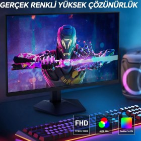 Resim Koorui Kooruı Monitör 24E3 23.8ınç, 165Hz, Fhd, 1080P(1920*1080), 1ms, Ips, Adaptive Sync, Monitörler,gamin 