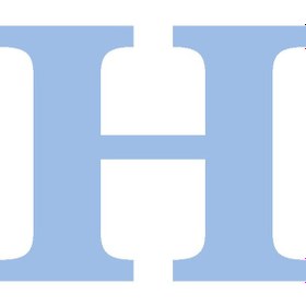 Resim Karton Harf Banner Mavi H 