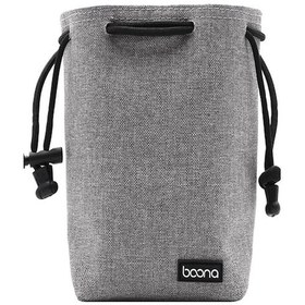 Resim Rogfer Benna Su Geçirmez Slr Kamera Lens Çantası Lens Koruyucu Kapak Kılıfı Çantası, Renk: Kare Orta Gri Diğer Diğer 