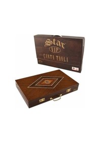 Resim Star Vip Çanta Tavla Pul Hazneli Tavla Seti 