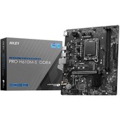 Resim Msı Pro H610m-s Ddr4 3200mhz Oc M.2 1700p Matx Anakart 