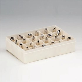 Resim Feyza Design Paslanmaz Çelik 24'lü Duy Seti, Dayanıklı ve Kullanışlı Ürün 