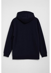 Resim Kadın Kapüşonlu Cepli Sweatshirt Çok Renkli 