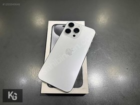 Resim Apple iPhone 15 Pro Max İkinci El TR | 256 GB | Beyaz 