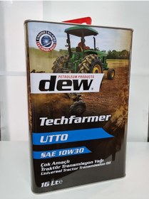 Resim dew Techfarmer Utto 422 Sae 10w30 16 Lt Traktör Şanzıman Yağı 