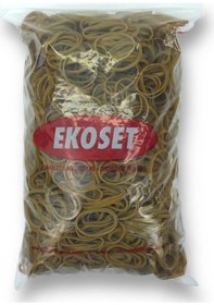 Resim Ekoset 50x3 MM Kauçuk Paket Ambalaj Lastiği 1 KG 