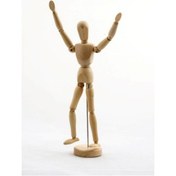 Resim Ahşap Robot Model 2 