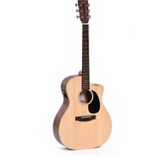 Resim Ditson GC-10E Elektro Akustik Gitar (Natural) 
