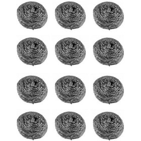 Resim Sinerjishop 12 Adet Paslanmaz Bulaşık Teli Endüstriyel Boy 40 G 
