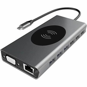 Resim DAYTONA BX15W 15'Lİ USB-C HUB,TAK ÇALIŞTIR,FÜME 