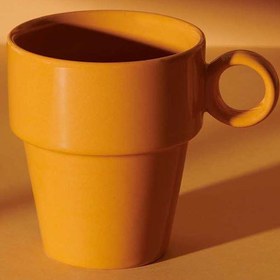 Resim Keramika Joker Kupa -10 cm - Sarı 