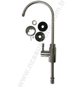 Resim Ro Su Arıtma Musluğu Tek Kollu Avrupa Model Gümüş 