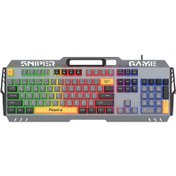 Resim Piranha 2360 Kablolu RGB Oyuncu Klavyesi 