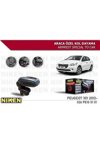 Resim Peugeot 301 2012- Araca Özel Kol Dayama Siyah (546832543) 