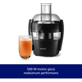 Resim Philips Viva Collection Katı Meyve Sıkacağı, 500W, 1,5 Lt, QuickClean, Damlama Önleyici, HR1832/00 