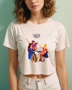 Resim Marslılar Crop Tişört 