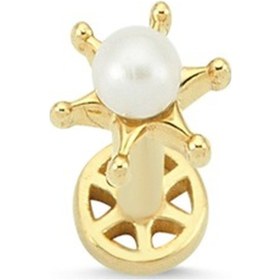 Resim Altın Yıldızlı Inci Tragus Küpe As61Pc Altınsepeti 