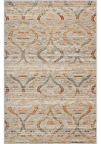 Resim Eliana Home Baskılı, Yıkanabilir Kaymaz Taban Salon Halısı Eli1672 Bej 