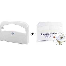 Resim Klozet Kapak Örütüsü 5 Paket 1250 Adet + Palex Beyaz Klozet Örtü 