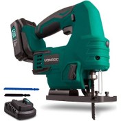 Resim Vonroc Vpower 20V 2.0Ah Akülü Dekupaj Testere 